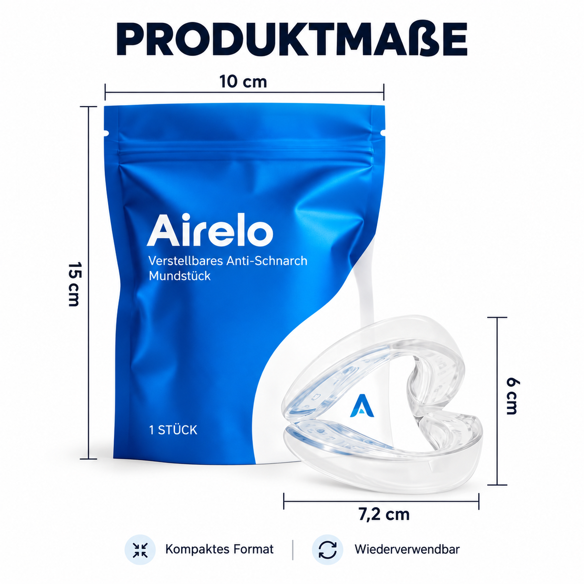 Airelo™ Anti-Schnarch-Schiene – Für ruhigere Nächte